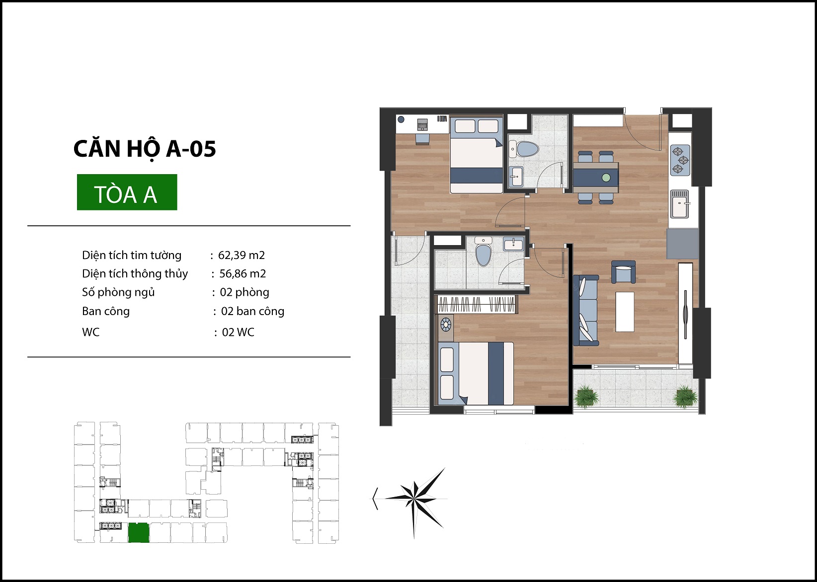 Căn Hộ A-05, B-05 Chung Cư BenHill