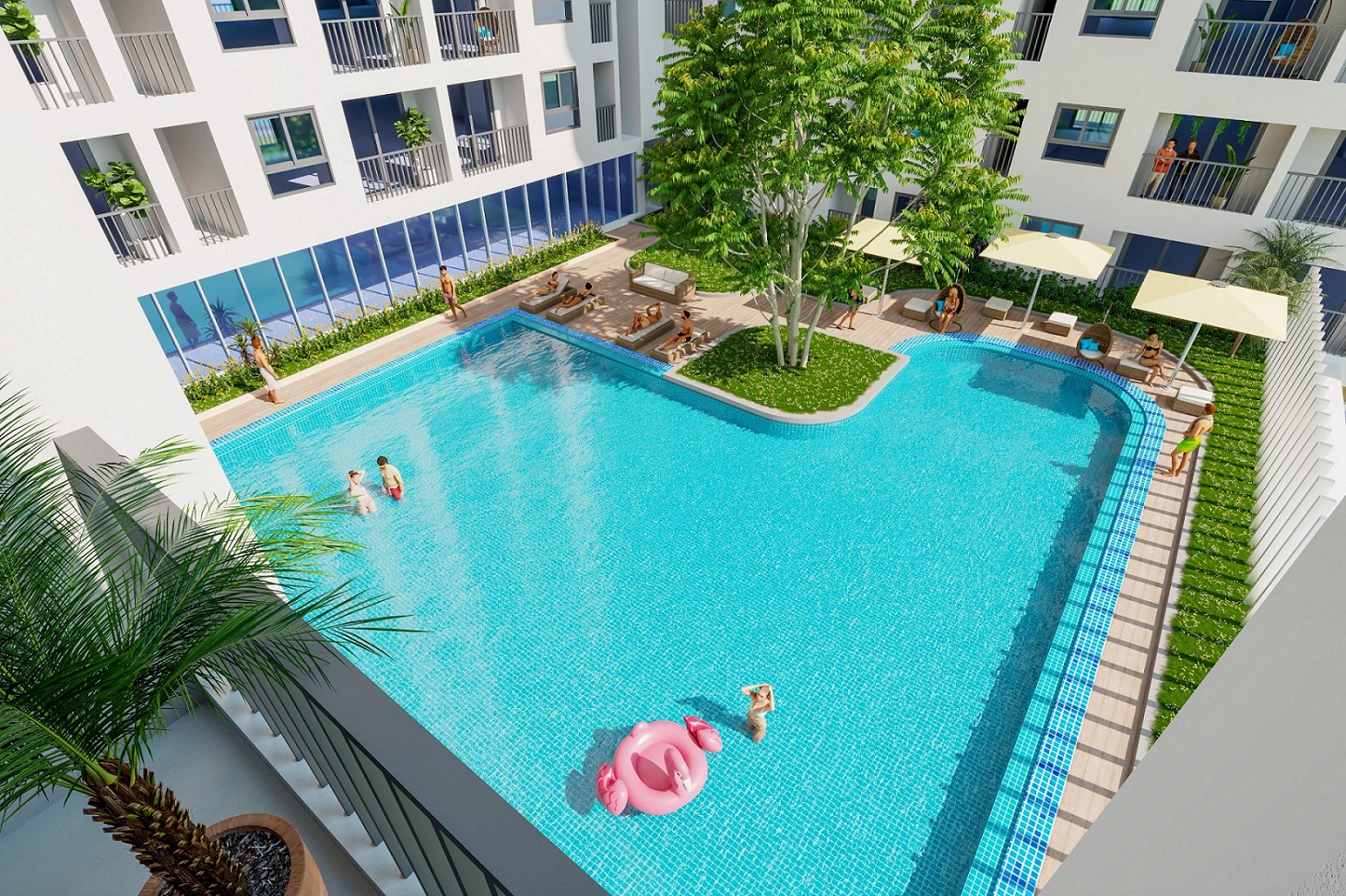 Hồ Bơi Chung Cư BenHill Thuận Giao